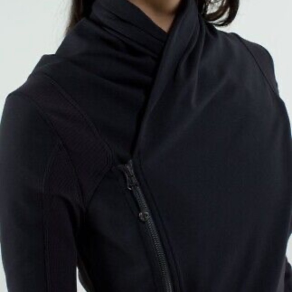 Lululemon Bhakti Zip Up Jacket Black Size 6 - Picture 4 of 11